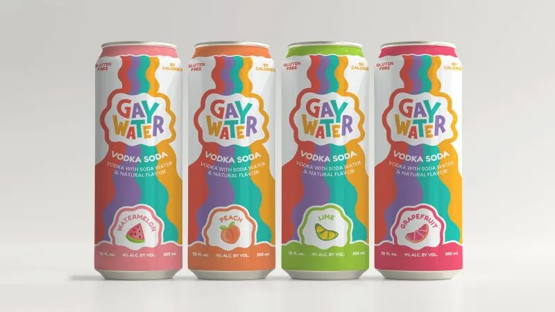 Gay Water, a new canned cocktail, wants to be the anti-Bud Light | CNN Business