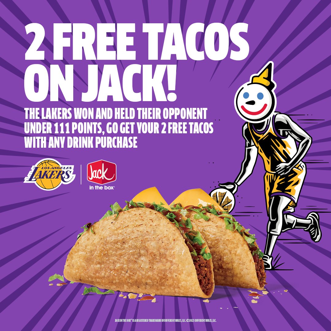 End tonight's “Battle for LA” with Tacos!