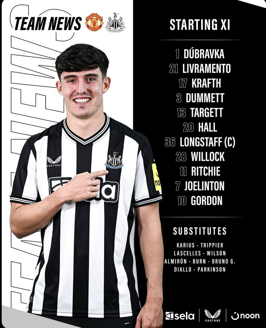 Newcastle lineup