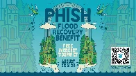 Phish: Flood Recovery Benefit 8/25/2023 - FREE WEBCAST From Saratoga Springs