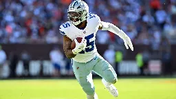 Source: RB Elliott out due to disciplinary reasons