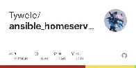 Homeserver Ansible Playbook