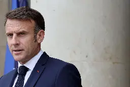 Macron urges halt to arms deliveries to Israel for use in Gaza