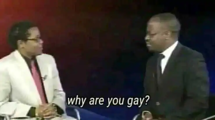 Why are you gay? 