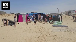 Living in tents on the beach and surviving on sea water. This is what Gazans go through every day