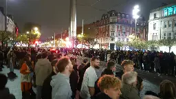 Chaos in Dublin as thousands turn up for AI ‘hoax’ Halloween parade that didn’t exist