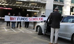 Global Day of Action Against Elbit Systems: A Report Back on Houston Actionists Blockade of BNY Mellon