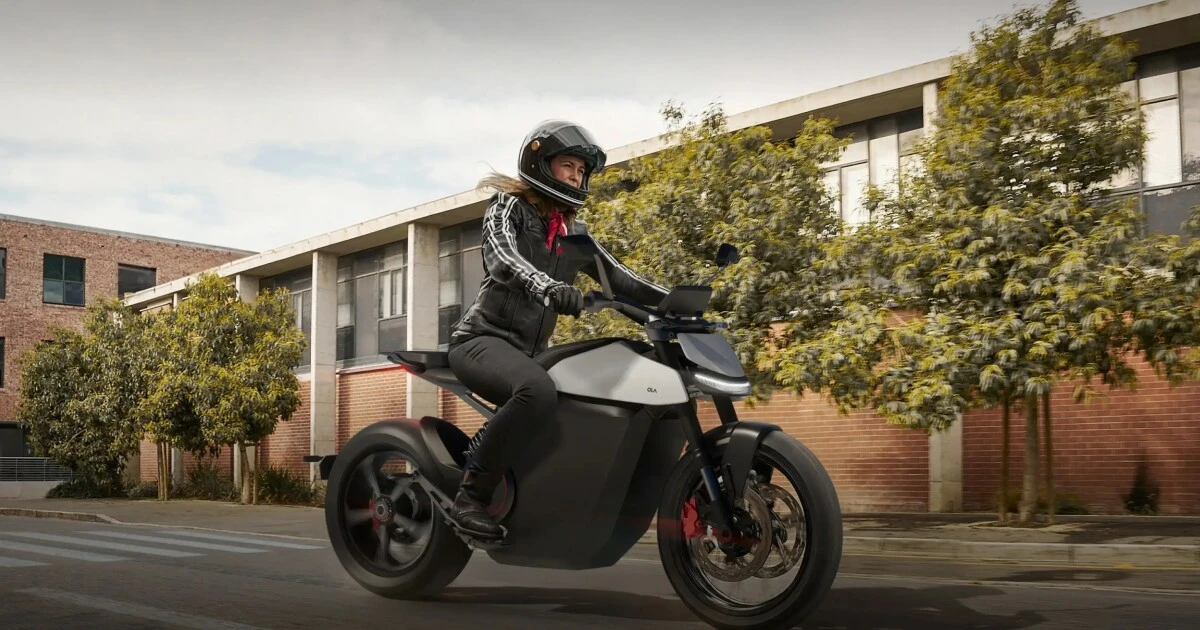 Ola's Roadster e-motorcycles deliver over 120 mph for less than $3,000