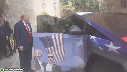 Adin Ross ‘gifts’ Trump a Rolex and Cybertruck wrapped in rally shooting photo