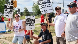 Pennsylvania locomotive manufacturing workers are striking for greener jobs