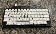 Just a DIY USB keyboard, but I made Timex Sinclair themed keycaps for it on my laser.