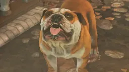 Fallout London modders are already fixing problems with its new chunky dog friend