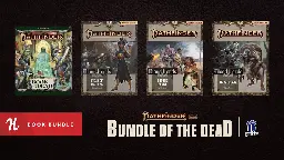 Humble RPG Bundle: Pathfinder Second Edition Bundle of the Dead by Paizo Inc.