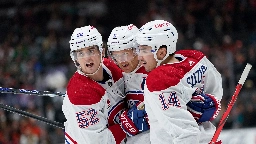 Alex Newhook scores twice Montreal Canadiens bounce beat Anaheim Ducks to end skid | TSN