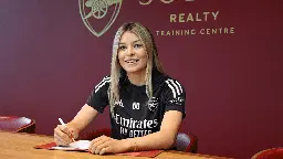 Laila Harbert signs professional contract