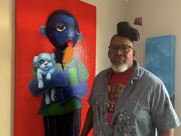 A visit to Donald Calloway’s new studio at Detroit’s Irwin House