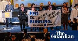 New breed of climate protesters vows to take fight to ‘cowards’ of US politics
