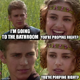 I hate pooping