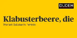 Klabusterbeere