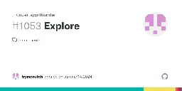 Explore · Issue #1053 · thunder-app/thunder