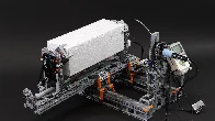 Lego 3-axis styrofoam cutter [video]