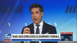 Jesse Watters Makes On-Air Plea to Trump for Veteran Friend Who Got ‘DOGE’d’ In Pentagon Cuts