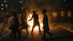 Ultra-Orthodox protest against order to enlist in Israeli military turns violent in Jerusalem